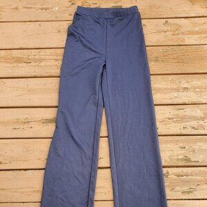 Navy Blue Bell Bottom Leggings - Size S